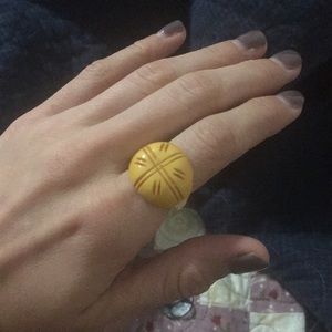 yellow ring
